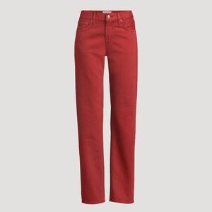 AGOLDE Low Rise Slim Jeans In Brick Color Size 26